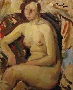 Nicolae Tonitza Nud. Spain oil painting artist